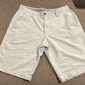 Men’s Light Grey Under Armour Golf Shorts
